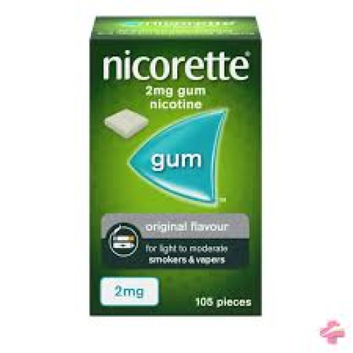 Nicorette Original 2mg Medicated chewing-gum